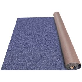 VEVOR Deep Blue Marine Carpet 6 ft x 49.2 ft Marine Carpeting Marine Grade Carpet for Boats with Waterproof Back Outdoor Rug for Patio Porch Deck Gara