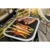 Lumin Compact Outdoor Electric Barbecue Grill, Black - Great Small Spaces such as Patios, Balconies, and Decks, Portable